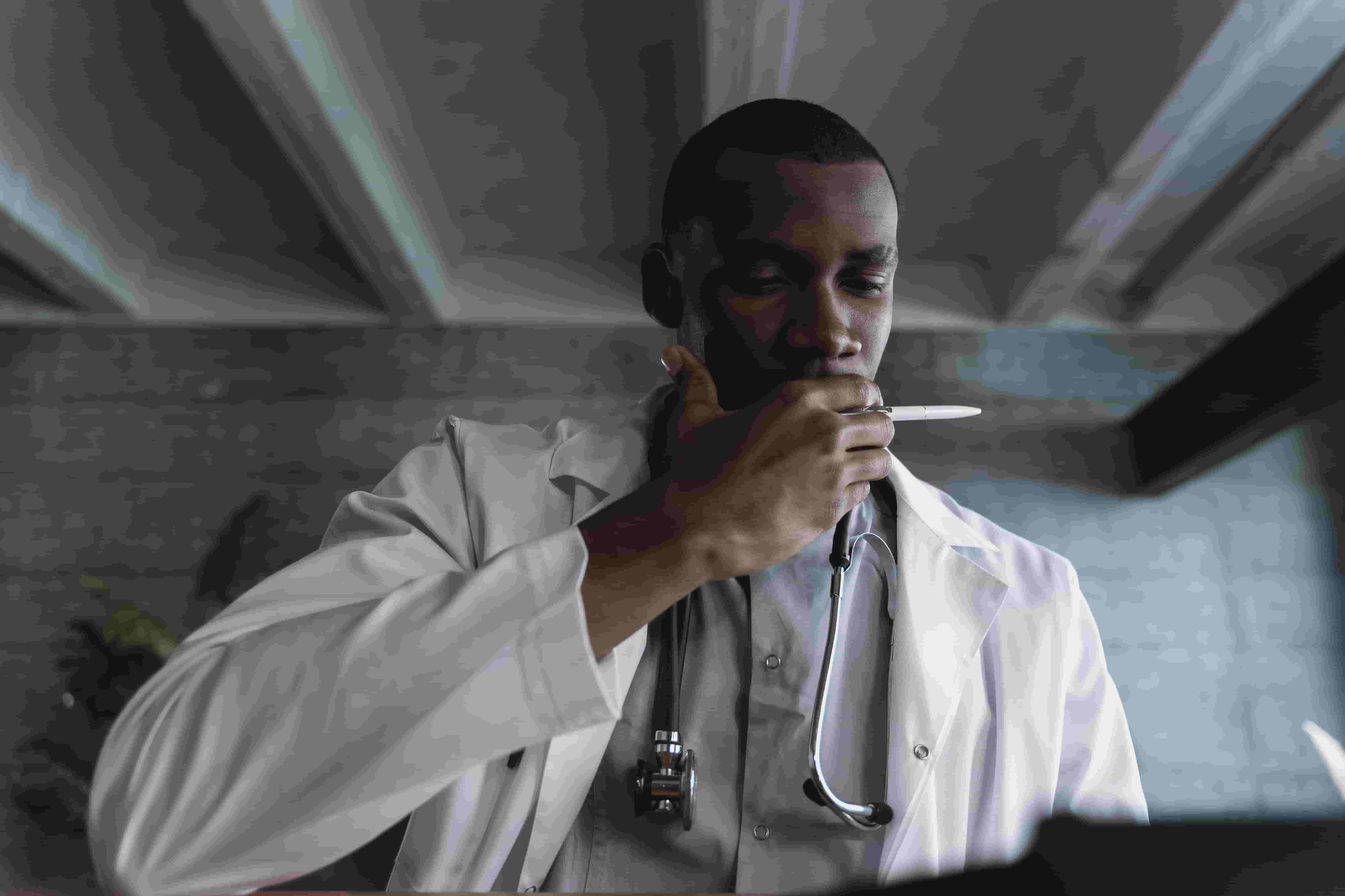 A healthcare worker dealing with disconnected administrative systems - becoming the system instead of working with one